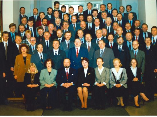 VII Riigikogu,  lõpupilt. 1. märts 1995.